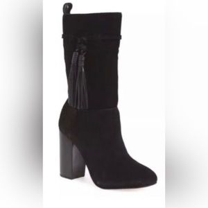 Vince Camuto slouch suede bootie